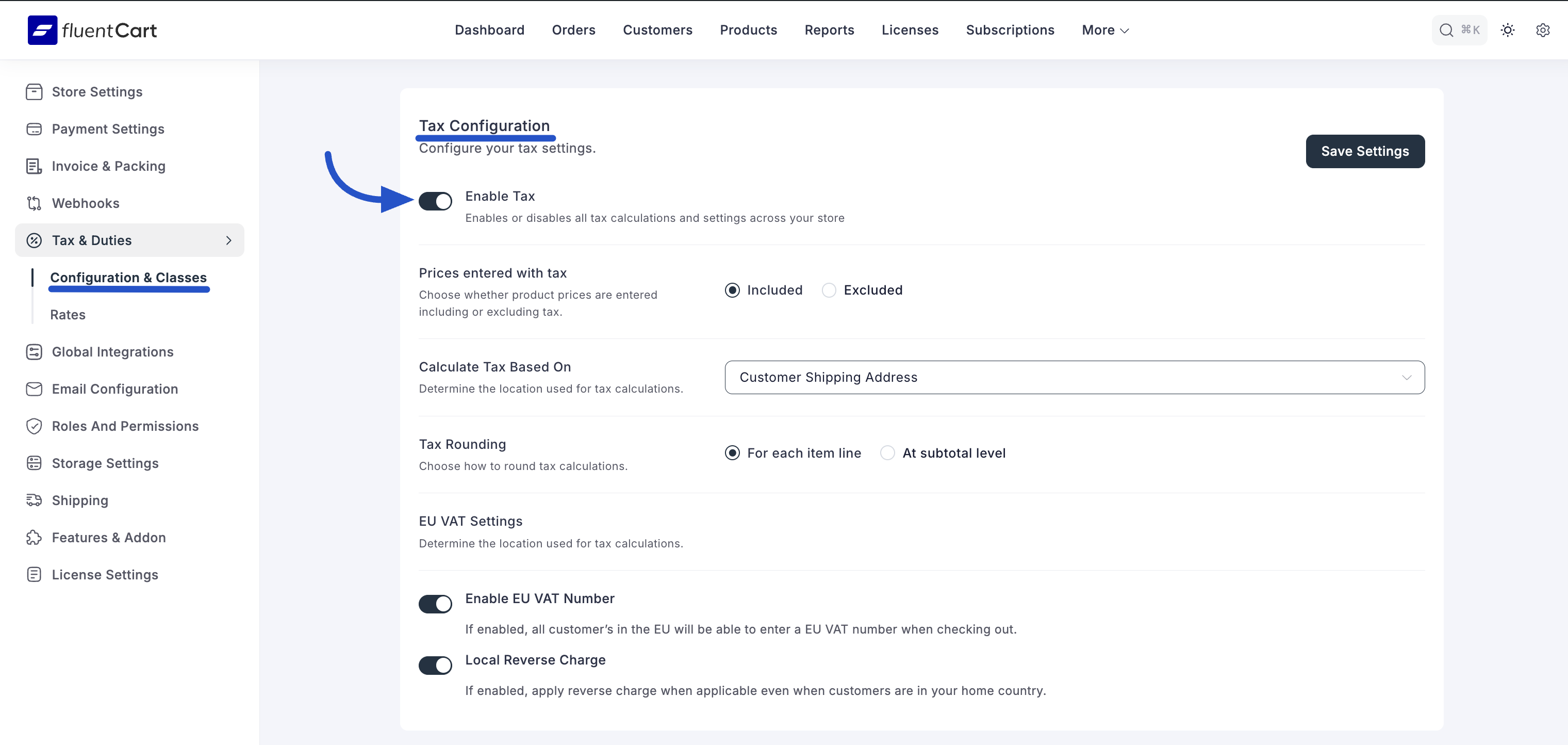 Configuration and Classes