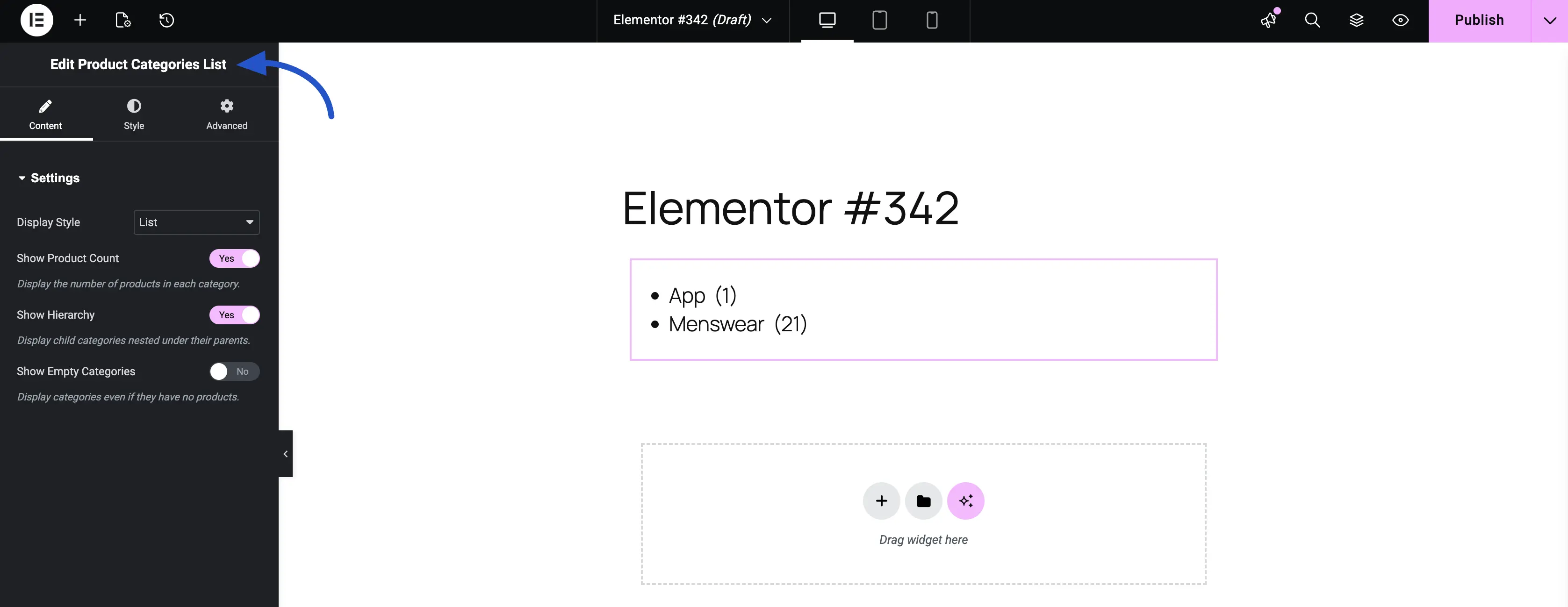 Elementor Widgets