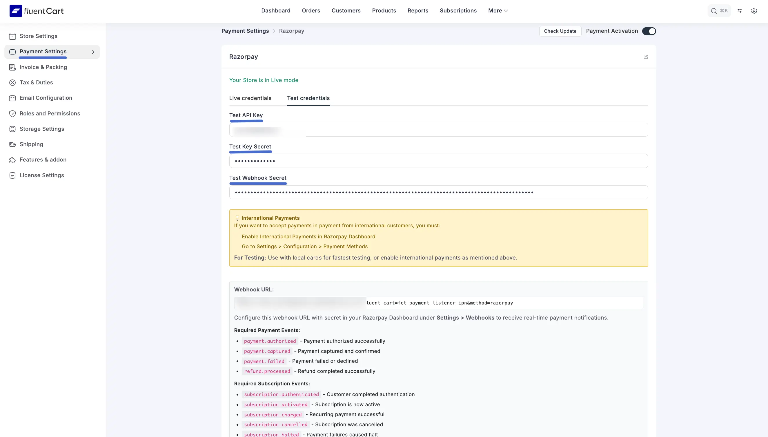 Finalize Configuration