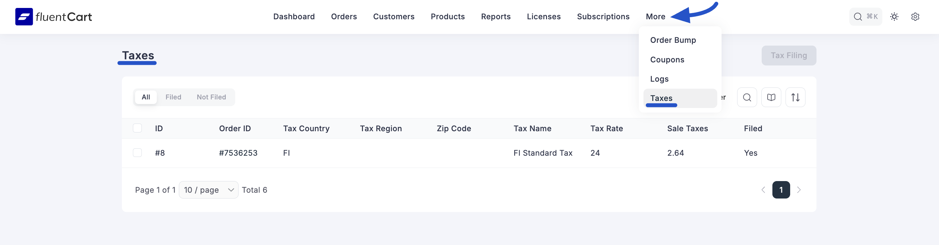 Tax Filing