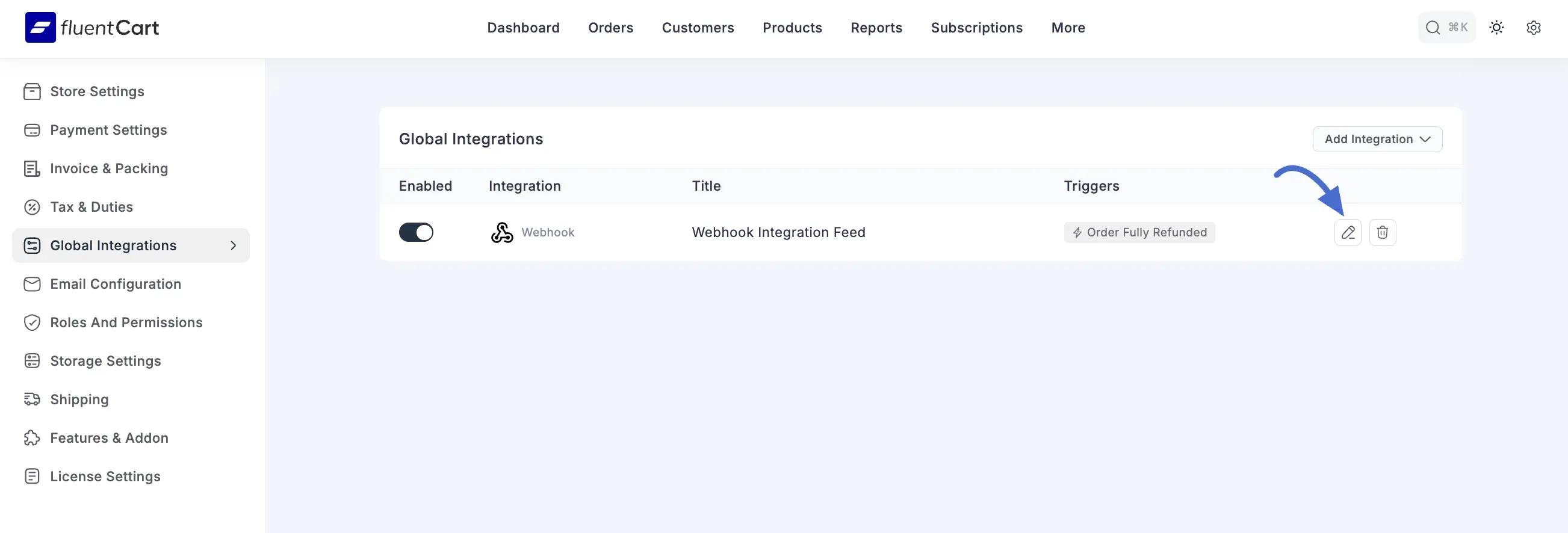 Configuring Webhook