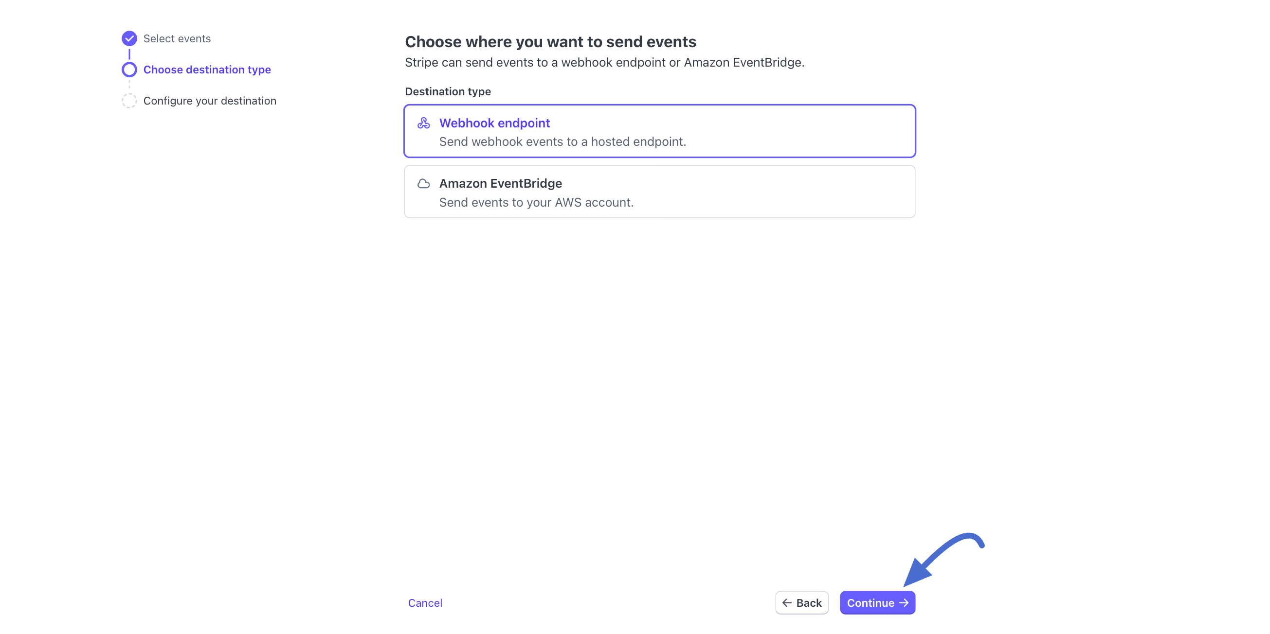 Screenshot of Stripe Settings Page