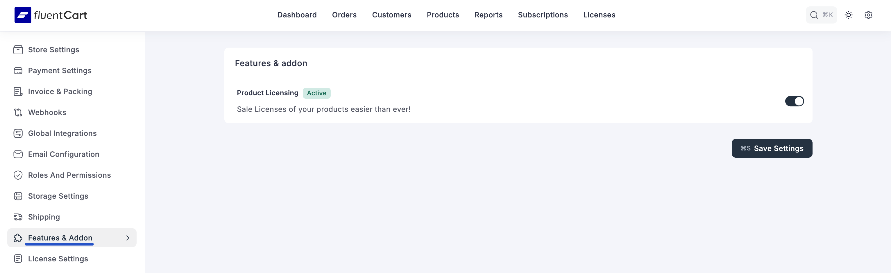 Features & Addons